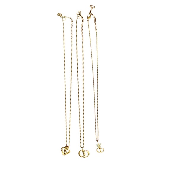 Dior Jewelry - Christian Dior Gold Necklace Collection